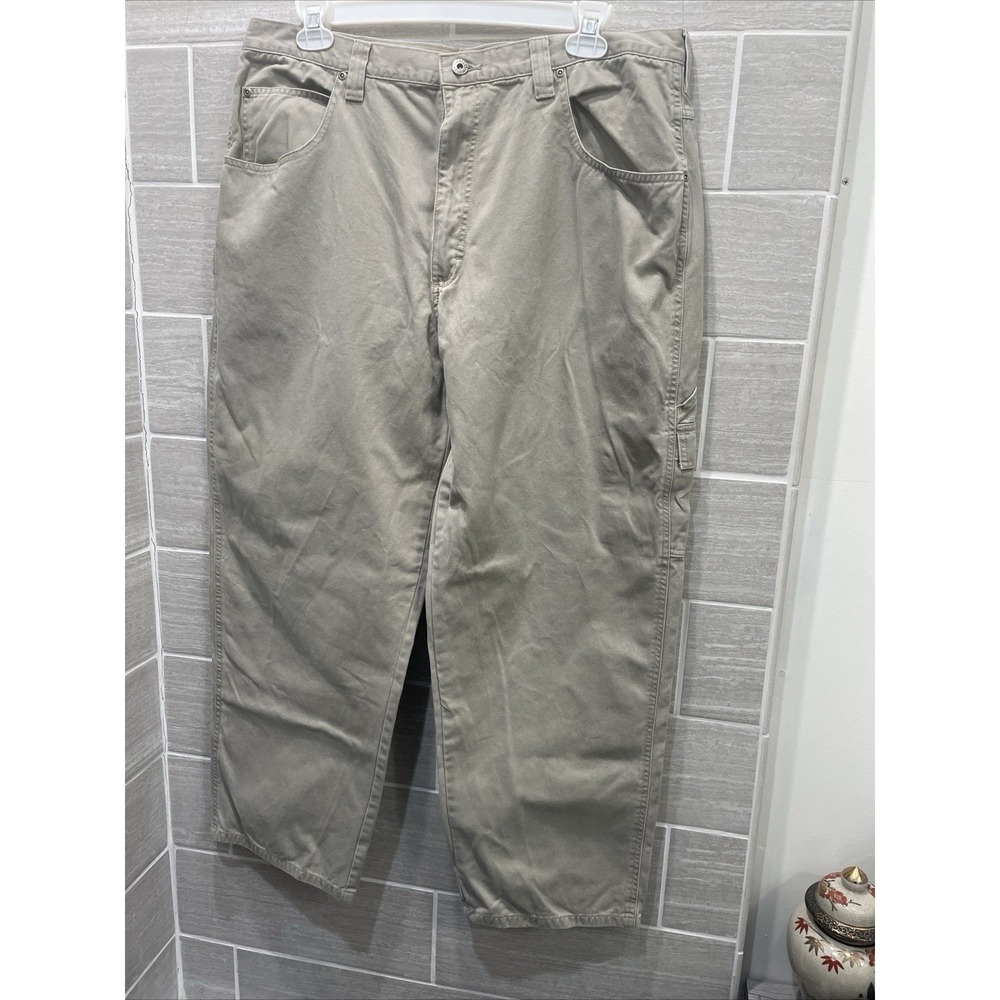 Wranglers Cargo Pants 38/30 With‎ Hammer Loop Khaki